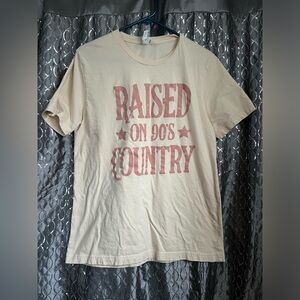 Women’s Raised On 90s Country Graphic T-Shirt Size L